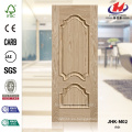 JHK-M02 Nueva madera natural del diseño y fábrica realzada de la piel de la puerta del MDF HDF de la hoja de la ceniza